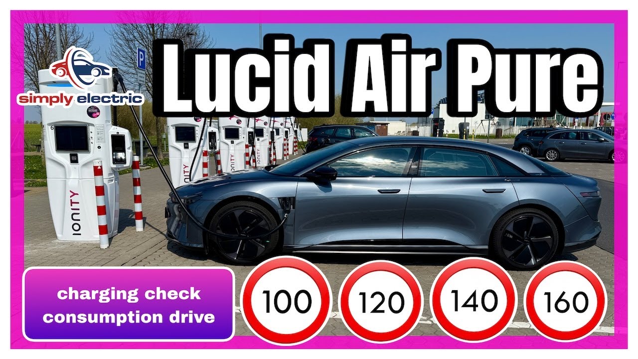 Lucid Air Pure: efficiency but what about charging power ⁉️