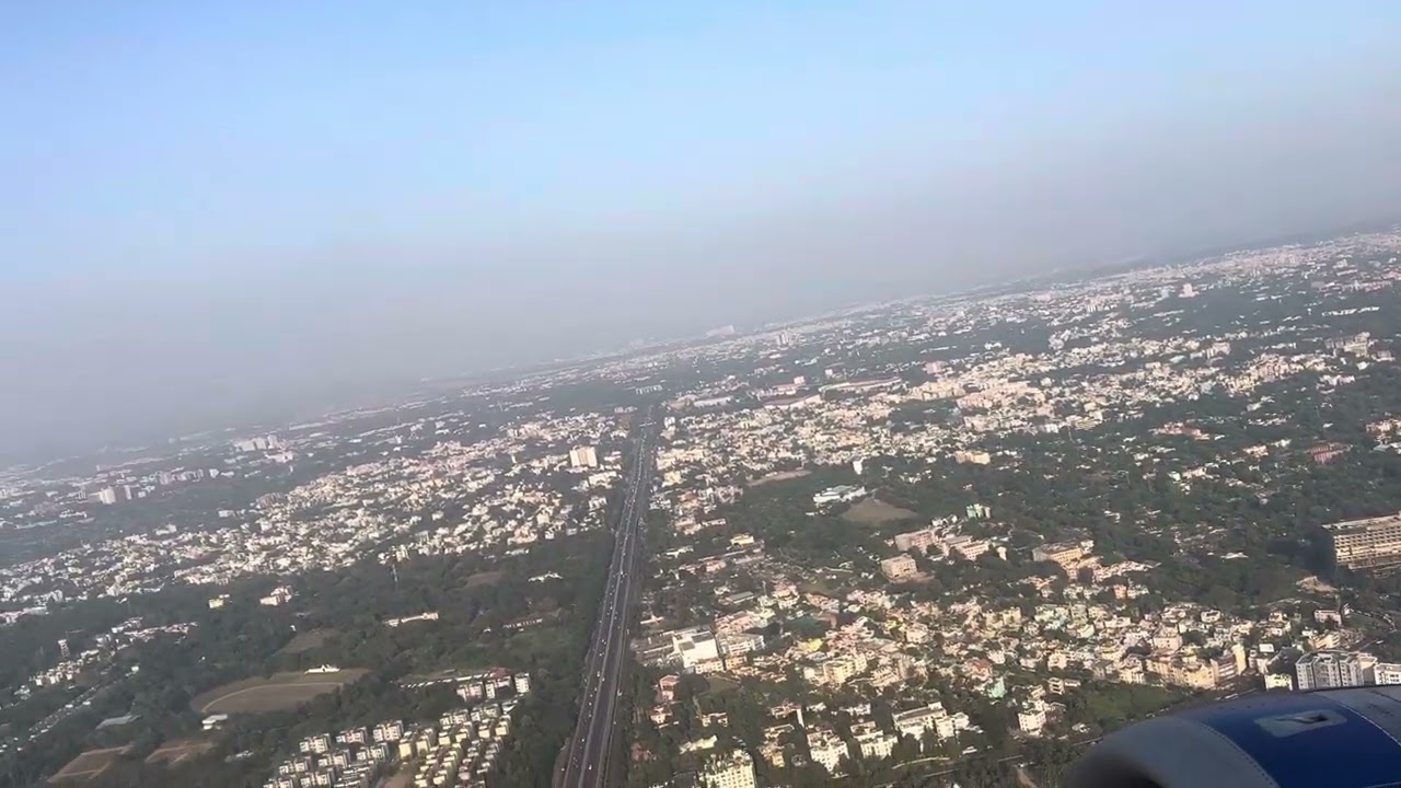 Aerial view of Bhubaneswar 