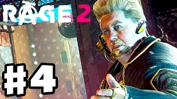 Rage 2 - Gameplay Walkthrough Part 4 - Mutant Bash TV and ChazCar Derby! (PC)