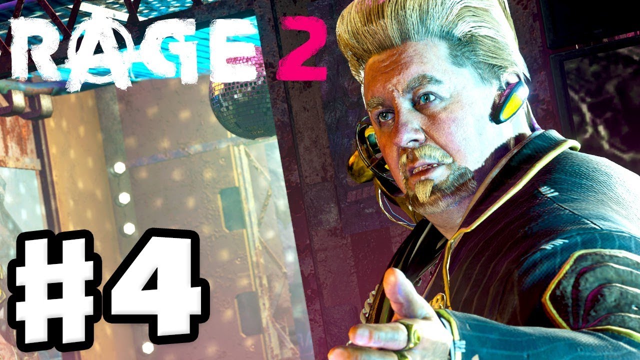 Rage 2 Gameplay Walkthrough Part 4 Mutant Bash Tv And Chazcar Derby Pc Youtube