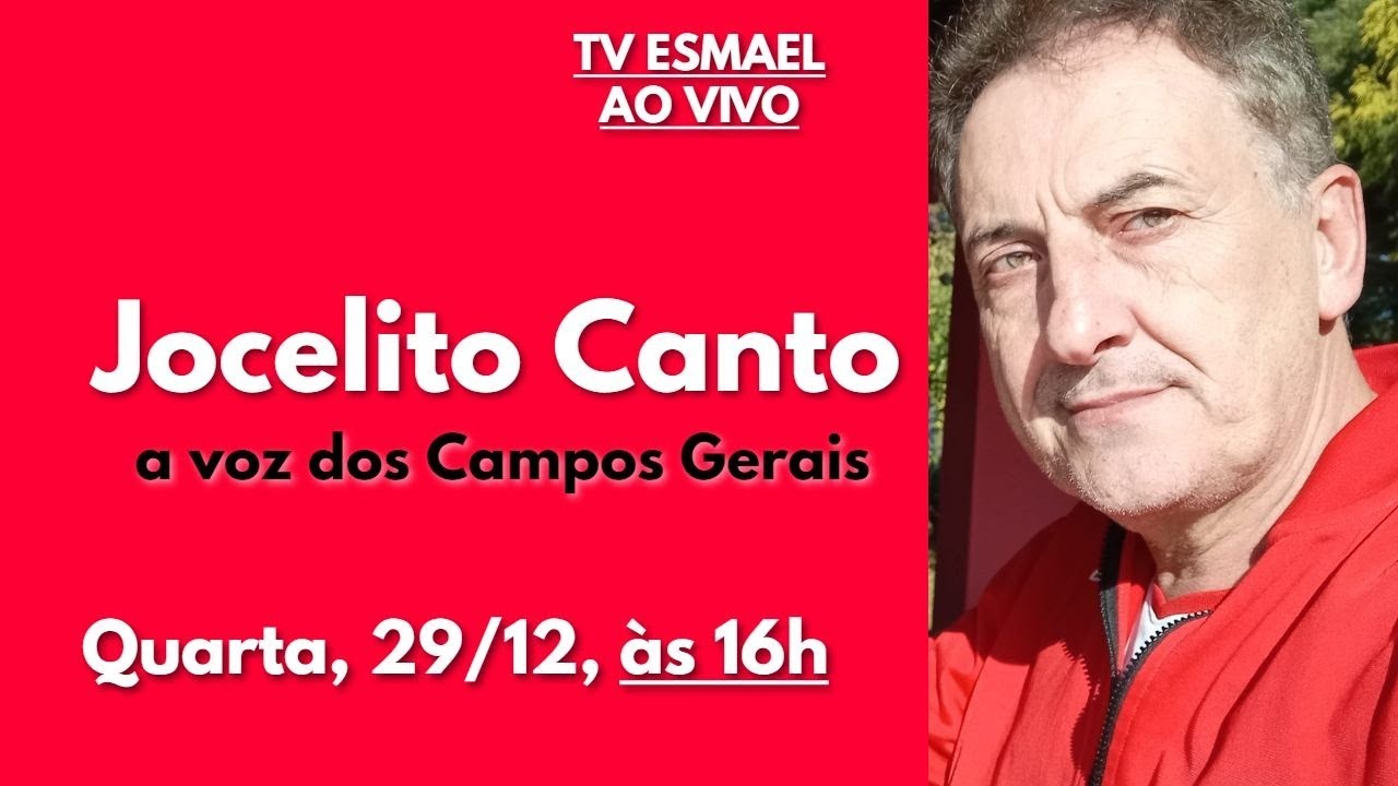 Jocelito Canto voltou! Entrevista ao vivo [às 16] com ex-prefeito de ...