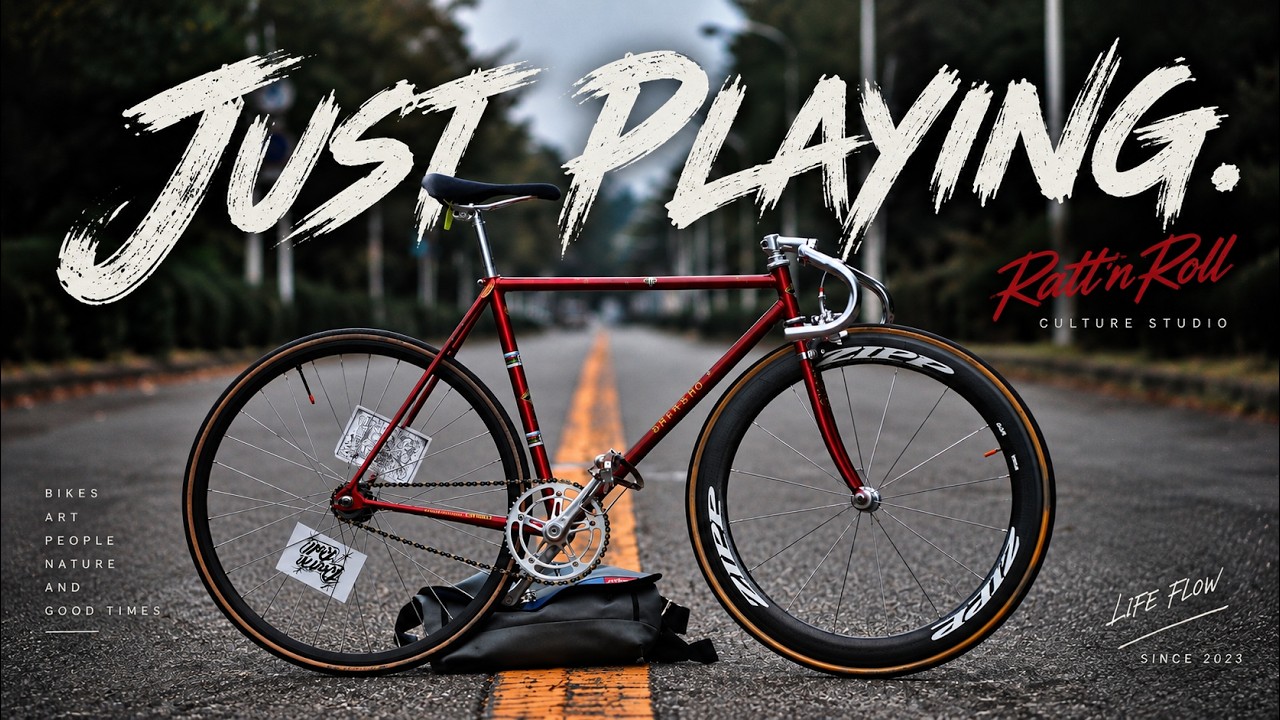 BIKE BUILD】尾道に似合うピストバイクを作りました。シックなNJS風