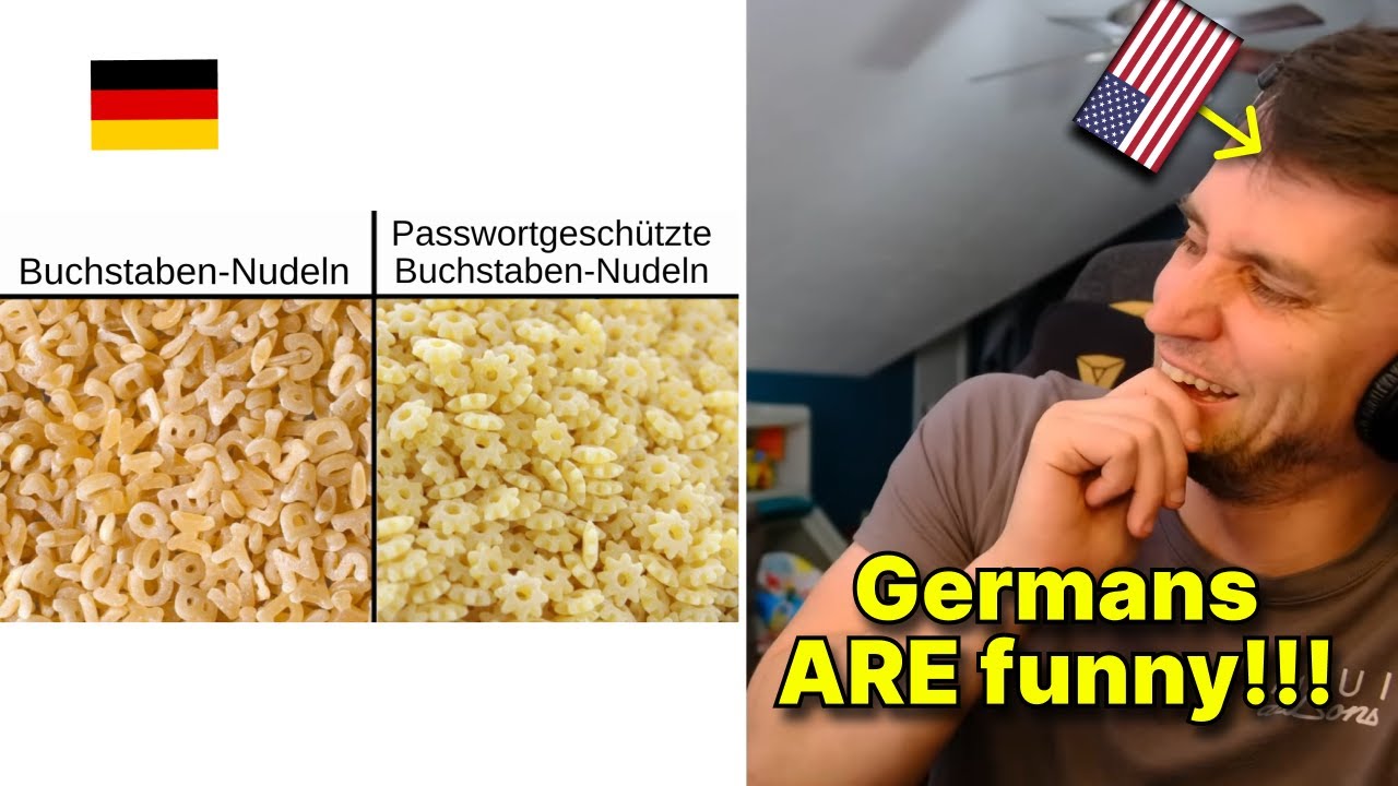 Reacting to the FUNNIEST GERMAN MEMES [