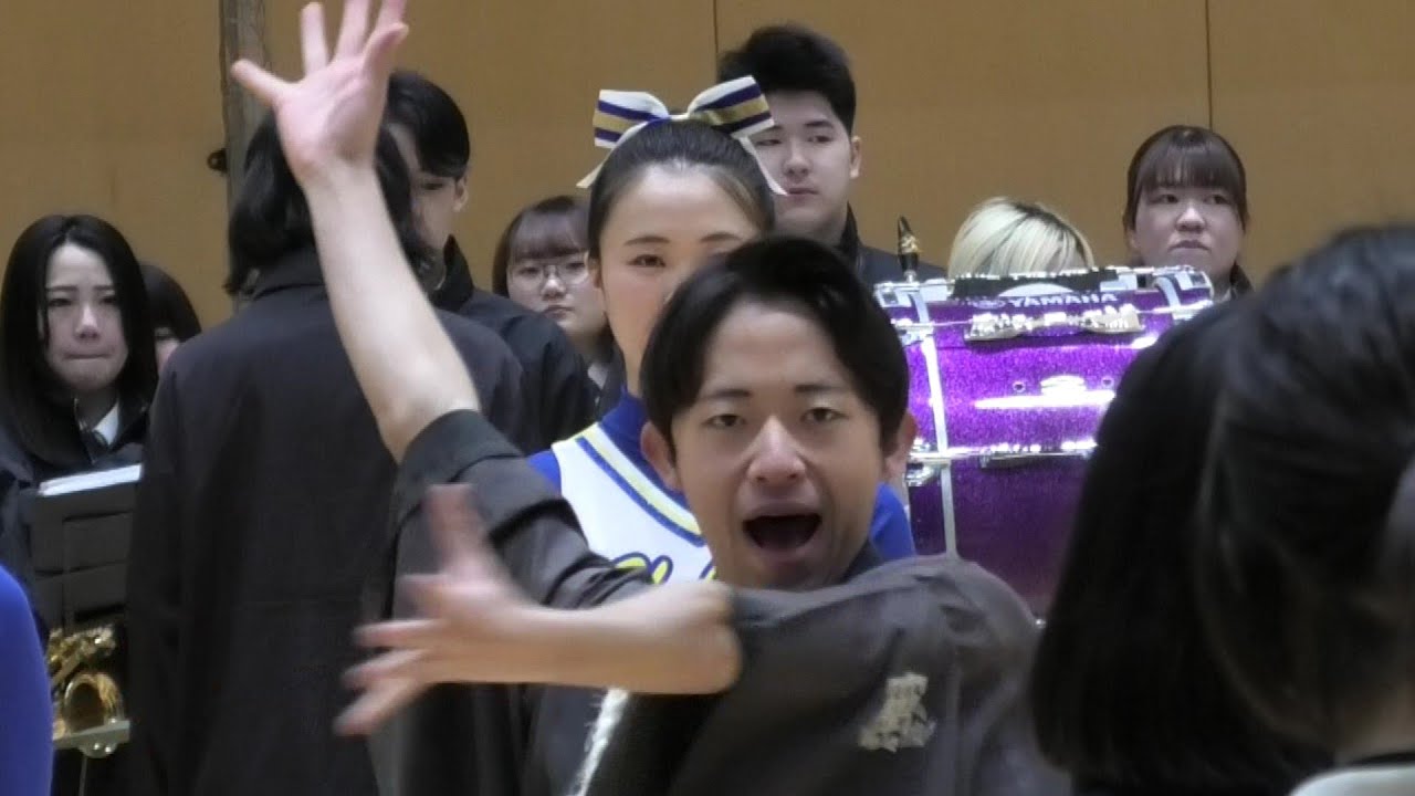 2026㊗始動‼️【関西大学応援団】学歌・妙見拍子・関大マグマ　関西大学応援団104代 校内初披露　吹田 豊津中学校区クラブ一日体験にて