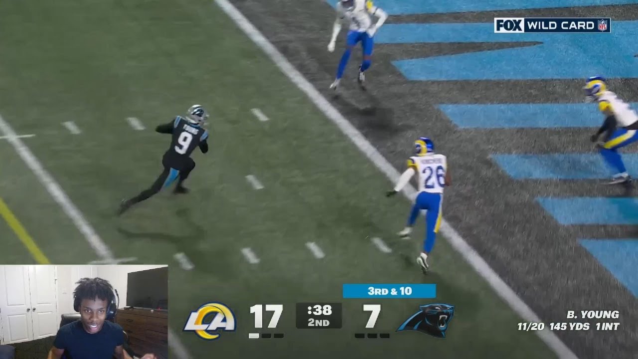 BRYCE YOUNG IS HIM! Los Angeles Rams vs. Carolina Panthers Game Highlights NFL 2025 Season Wild Card