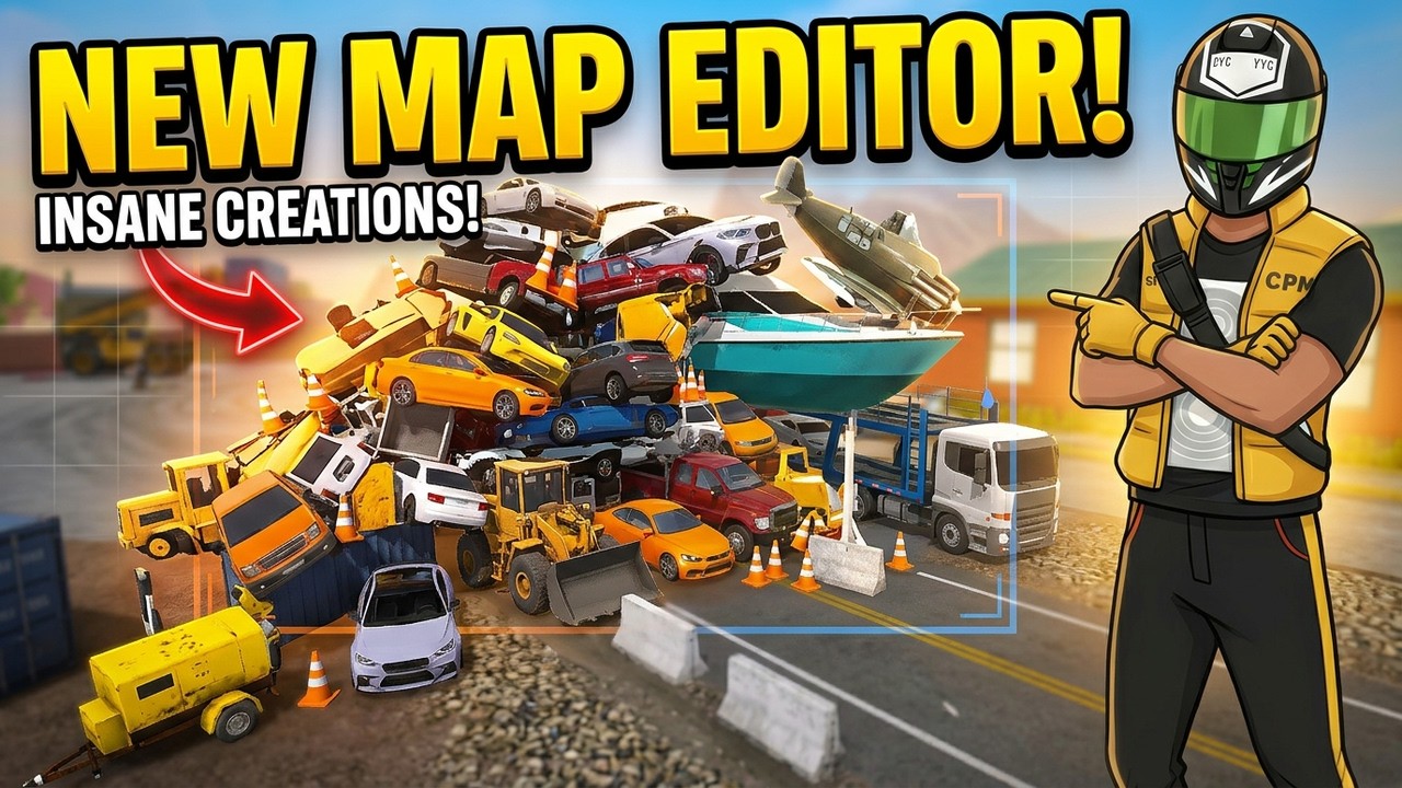 I Tested the NEW MAP EDITOR in Car Parking Multiplayer New update 4.9.8 ...