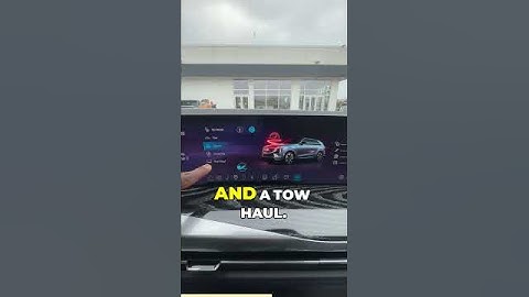 How to Change Drive Modes in the Cadillac Escalade IQ.  #nbcr