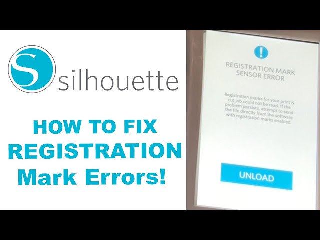 Problems Detecting Registration Marks on Silhouetteand How to Fix It! -  Silhouette School