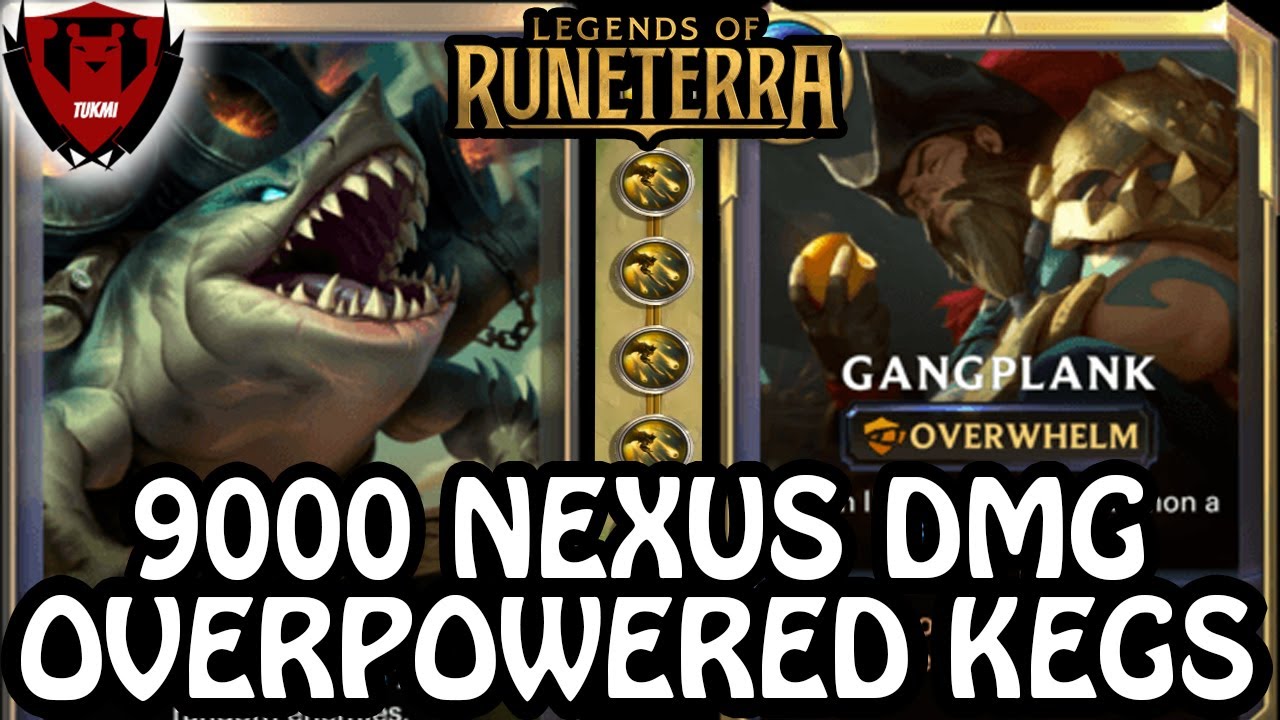 Gangplank Deck | INSANE POWER | Legends of Runeterra Deck