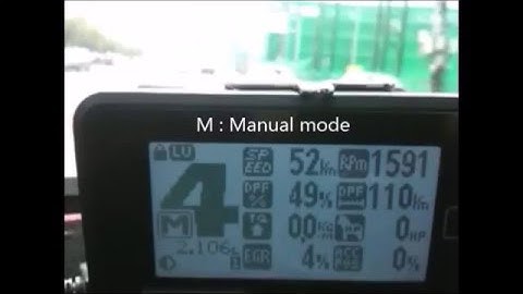 Trip computer video Daggauge video  DRIVING  Digital gauge Car scanner video DPF/ TPMS gauge video