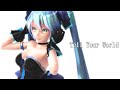 【MMD】初音及巡音的『Tell Your World』