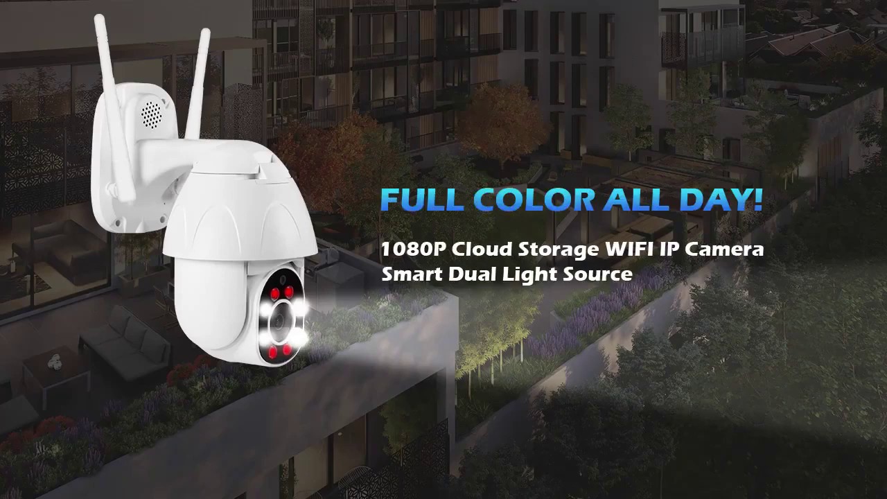 [Camera] The best 1080P PTZ IP Camera Wifi CCTV home Security Night ...