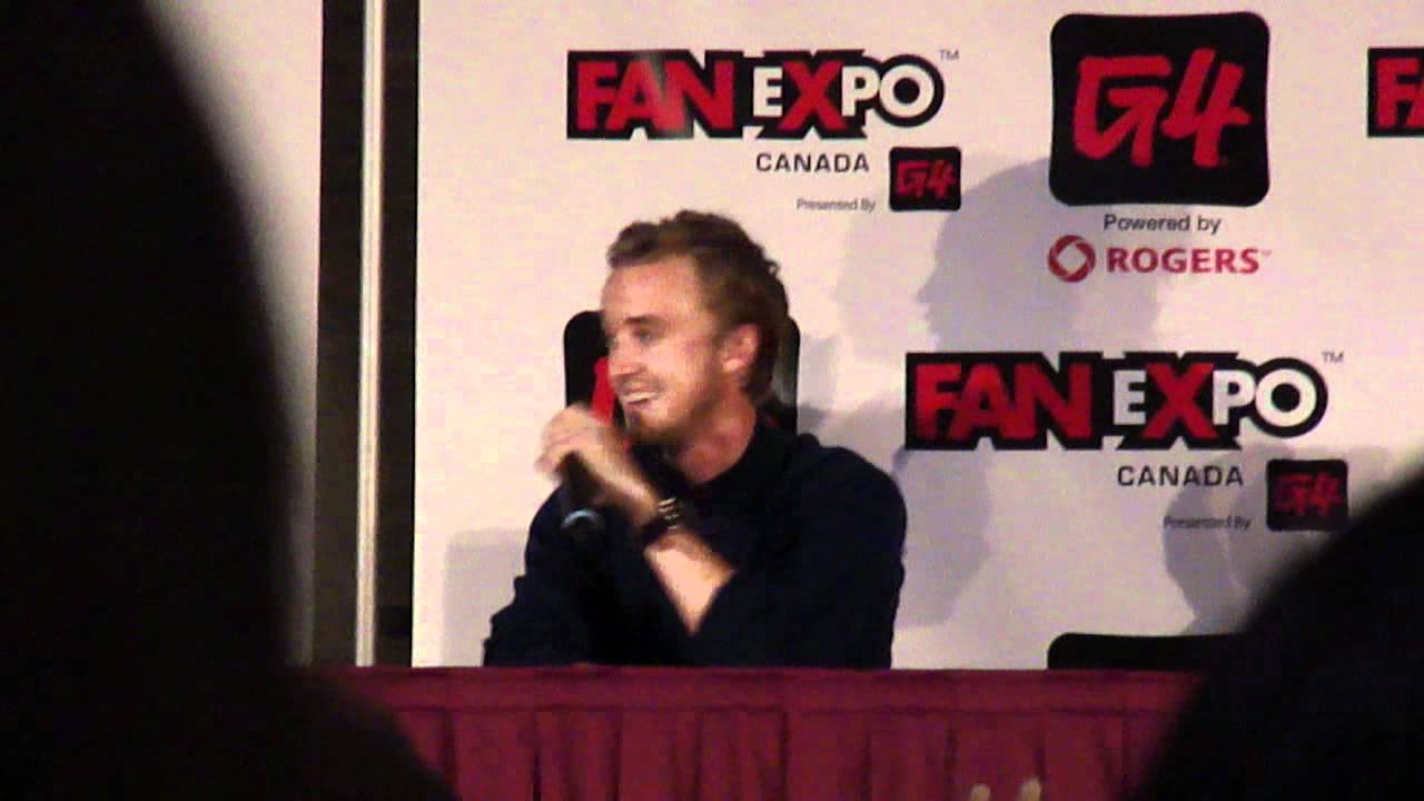 Tom Felton talks Potter, Pranks, Apperation and more Q&A Fan Expo Canada 8/28/11