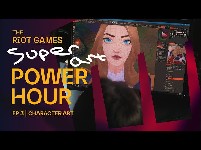 3D Character Art u0026 Skin Creation - Super Art Power Hour Ep 3 class=