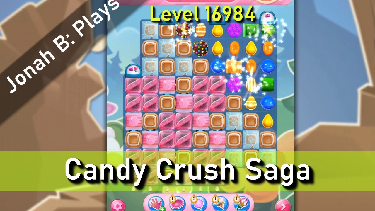 Candy Crush Saga Level 16984 - YouTube