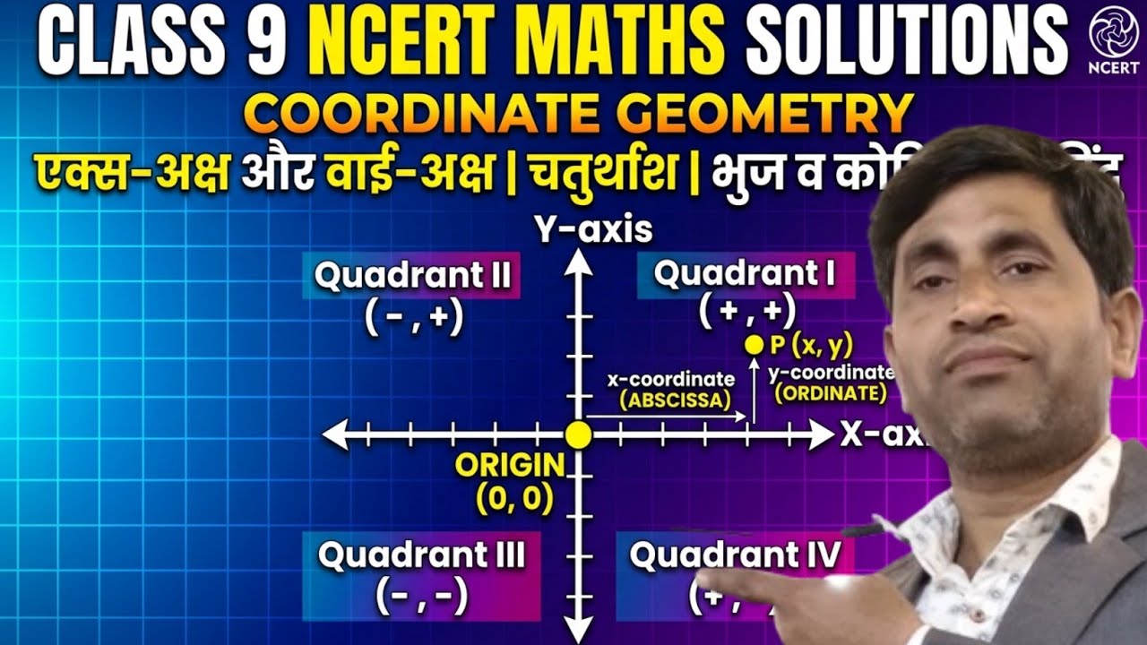 Class 9th ncert maths solution, coordination geometry class 9th ncert ...