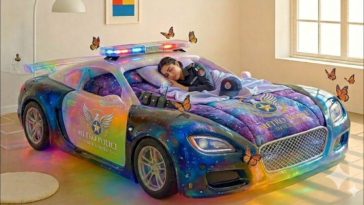 Choose Your Favorite Car Bed Bed | Relaxing AI ASMR to Learn Cars Names