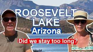 Camping at Roosevelt Lake, Arizona