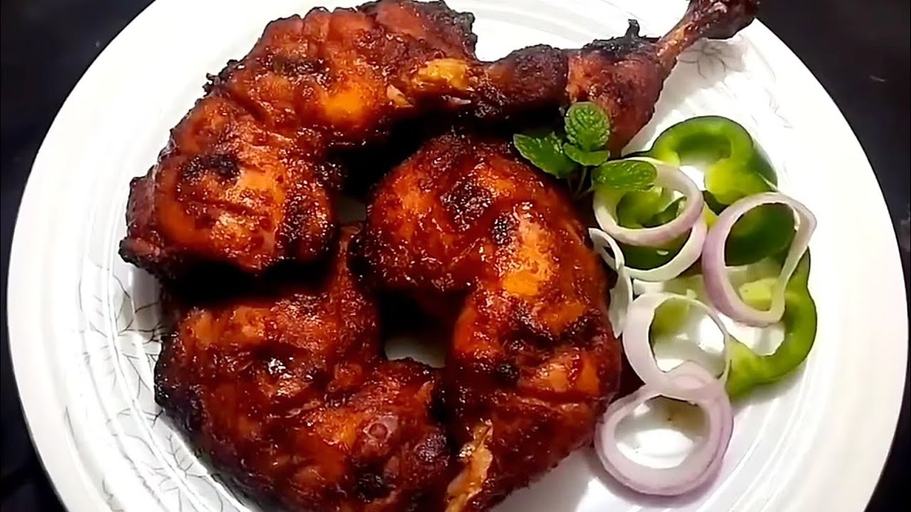 ইফতারের ঝটপট তৈরি করে নিন তান্দুরি চিকেন | মাত্র 15 মিনিটে তান্দুরি চিকেন রেসিপি | Tandoori chicken.