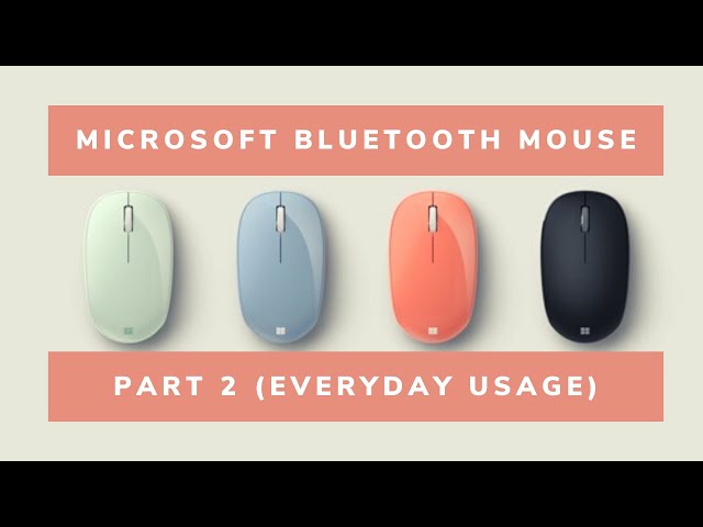 Microsoft Bluetooth Mouse Setup on Mac and Everyday Usage
