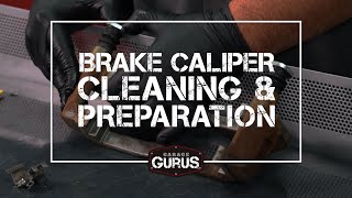 Garage Gurus | How to Clean Brake Caliper Bracket