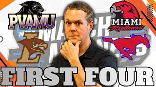 🏀 March Madness First Four Betting Preview | PVAMU vs Lehigh & SMU vs Miami (OH) | NCAA Play-In 3/18