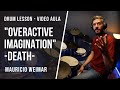OVERACTIVE IMAGINATION - DEATH - DRUM LESSON / VIDEO AULA