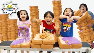 Ryan abre una Tienda de Sándwiches con sus Hermanas! by Ryan's World Español 237,095 views 3 months ago 2 minutes, 51 seconds