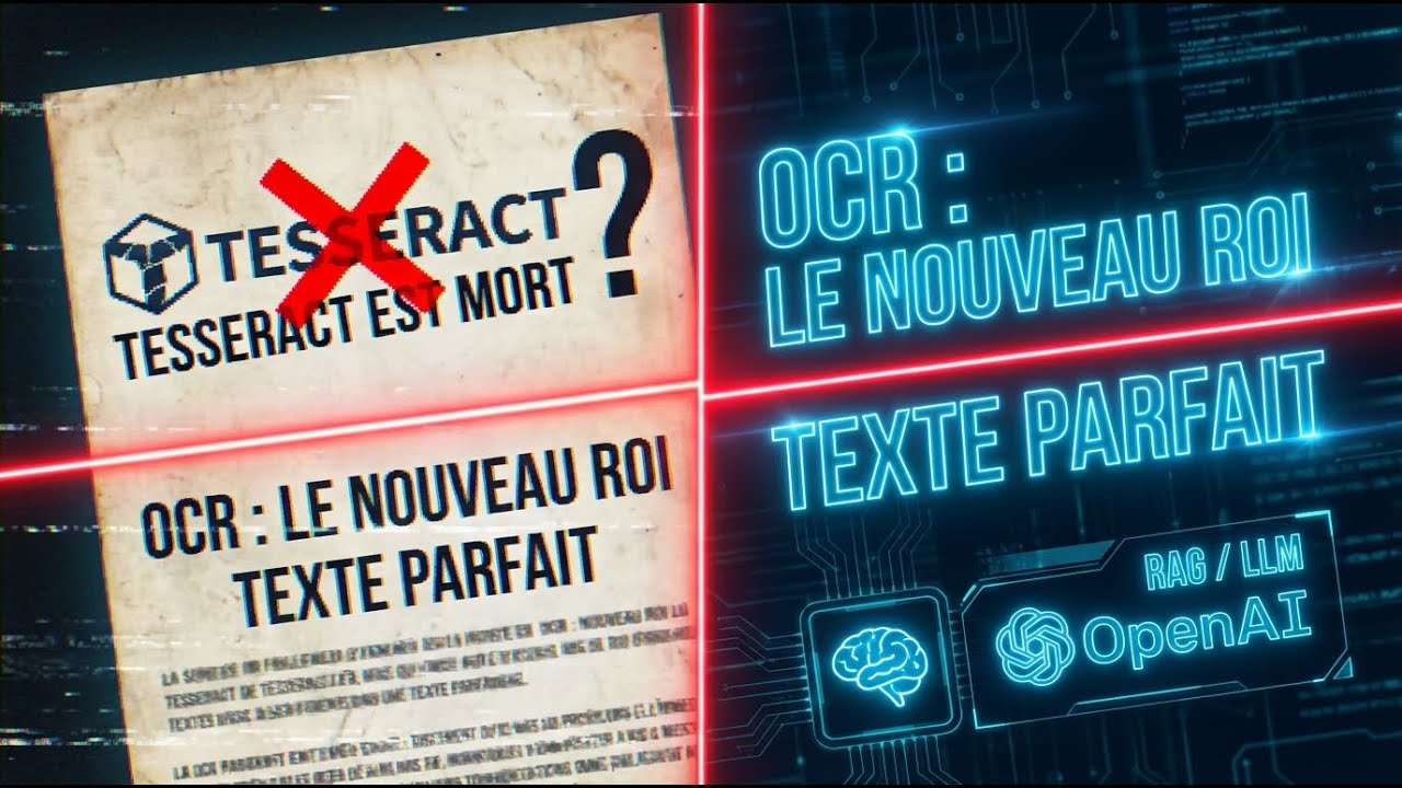 Bye Bye Tesseract ? OCR Python qui va Révolutionner vos Projets IA (LLM & RAG)