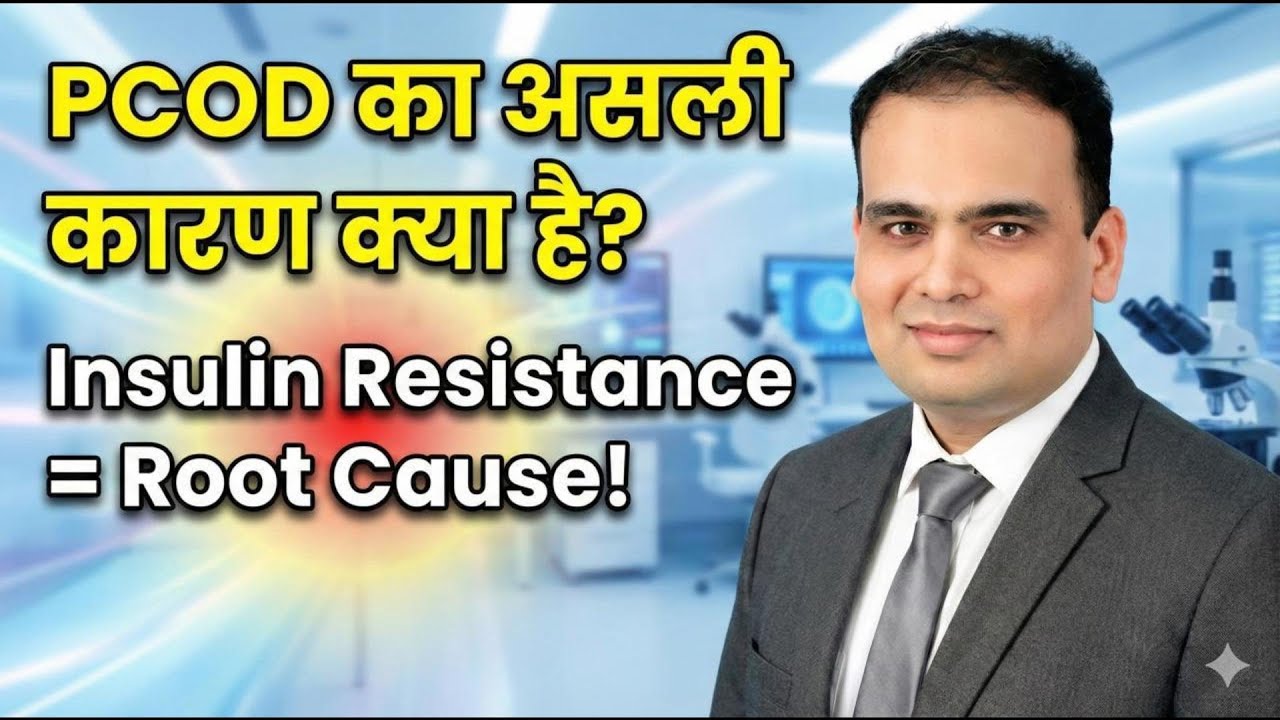 PCOD का असली कारण क्या है? Insulin Resistance Explained | Dr. Pranay Shah | Wellspring IVF Ahmedabad