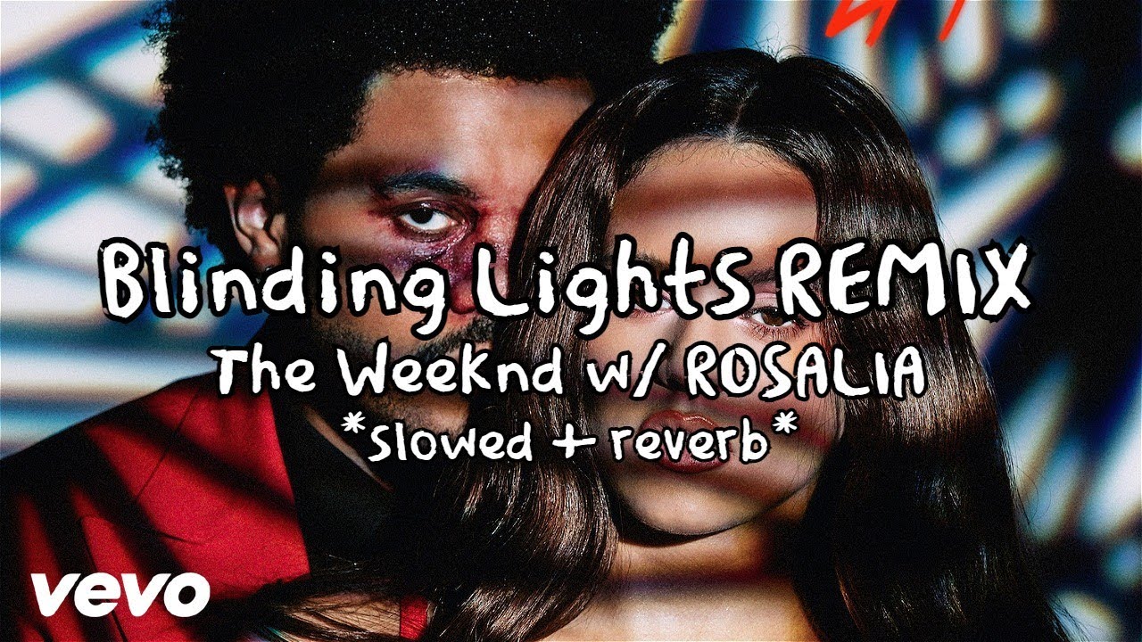 Blinding Lights REMIX w/ ROSALÍA - The Weeknd (slowed + reverb)