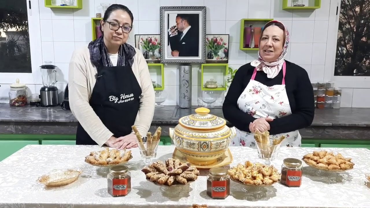 وأخيرا الشكل النهائي للمعسلات الراقية مع عائشة فلاح (جزء 3)