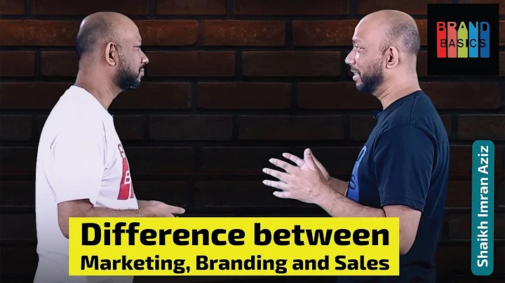 Difference between Marketing and Branding. The difference among Branding, Marketing and Sales