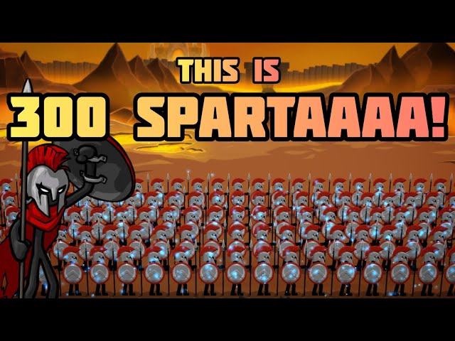 Stick War 3 - THIS IS SPARTA! 300 Speartons In The Battlefield! Stick War 3 Epic And Funny Montage class=