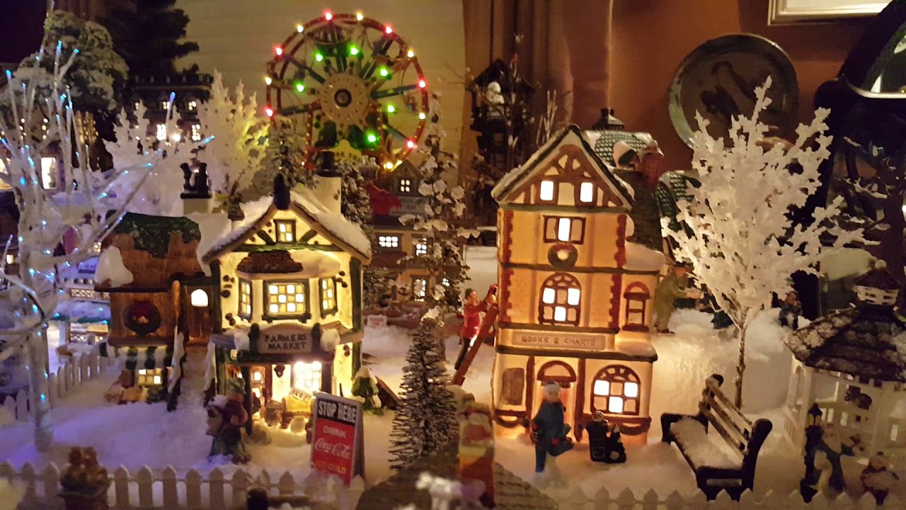 Christmas Village (Lemax, Carole Towne) - YouTube