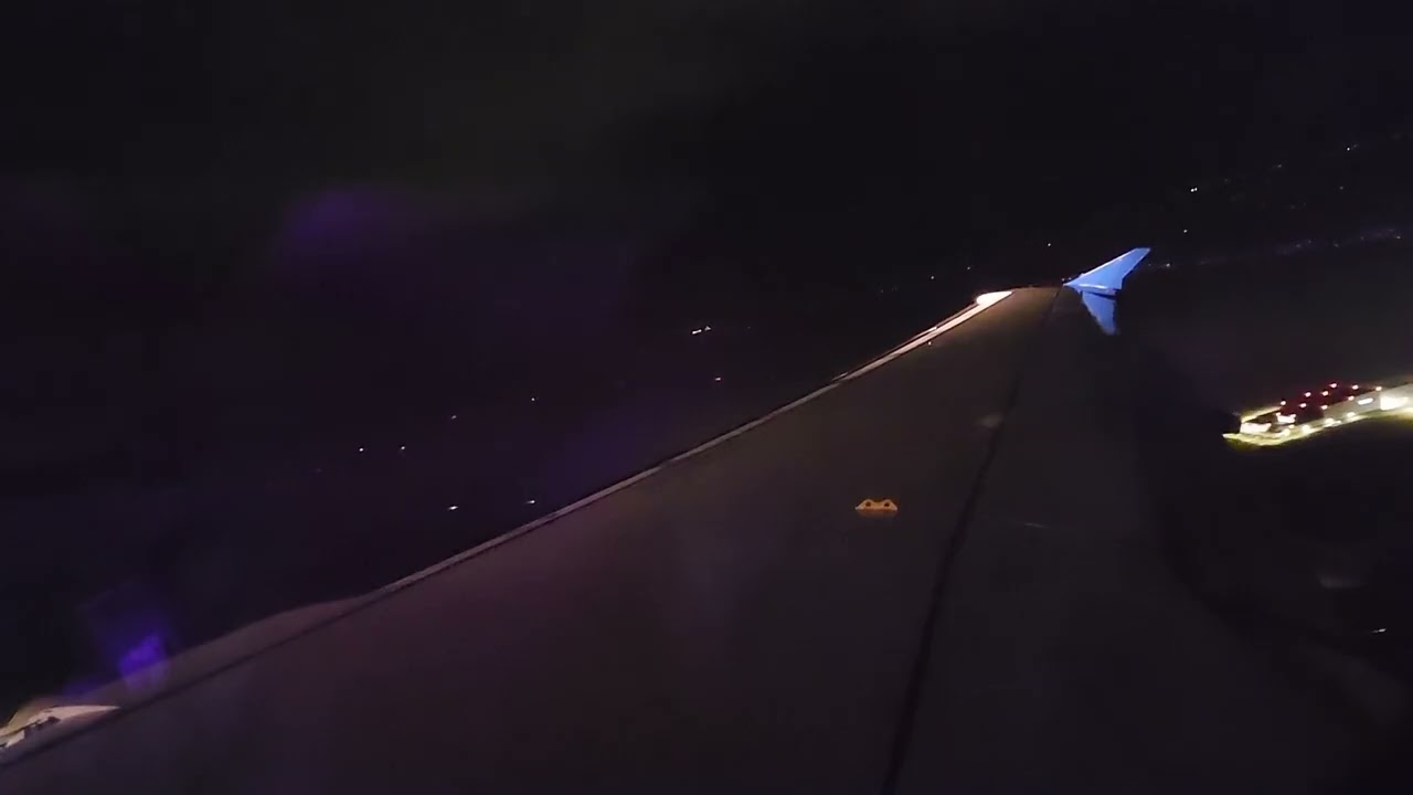 Takeoff from Denver United A319