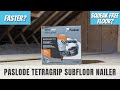 Paslode TetraGrip Subfloor Nailer - Full Setup & Review