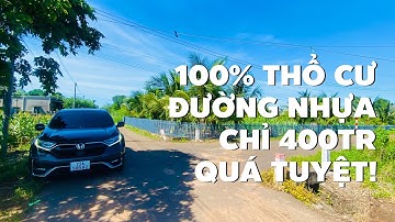 Tuyệt vời! Đất vườn dừa full thổ cư ở BR-VT khu bàn cờ đông dân chỉ 400tr (CHỦ NGƯNG BÁN)