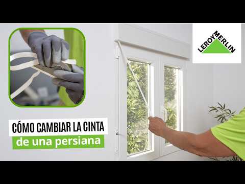Vídeo: cómo cambiar la cinta de una persiana paso a paso
