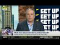 GET UP | Mike T. break NFC East: Hurts must prove, Dak win division &amp; Jaxson Dart cost his career