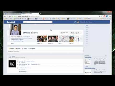 فيديو: كيفية إزالة الجدول الزمني على Facebook