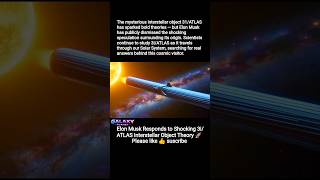Elon Musk Responds to Shocking 31/ATLAS Interstellar Object Theory 🚀 #cosmolog #space #science