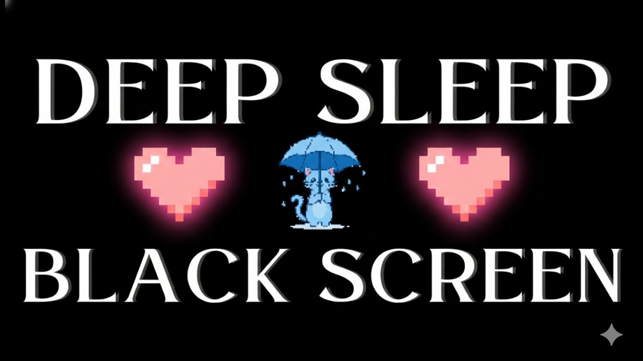 REAL SLEEP RAIN | 【本気で眠れる】10分で寝落ちする魔法の雨音。自律神経を整える。