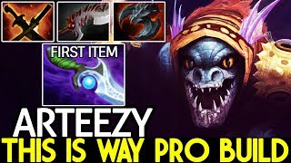 ARTEEZY [Slark] First Item Diffusal This is way Pro Build 7.23 Dota 2