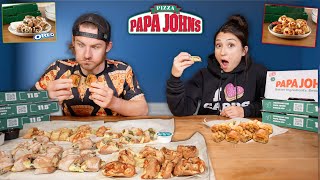 We Ate The All New Papa Johns Bites