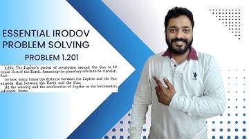 Essential Irodov Problem Solving Series | Question 1.201 | JEE / NEET | Concept Building |