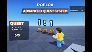 Roblox Studio - Quest System with Dialogue System (DOWNLOAD)