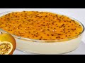 MOUSSE DE MARACUYÁ RICO CREMOSO Y FÁCIL DE HACER- POSTRE SIN HORNO