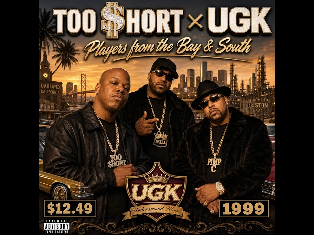 Too Short × UGK Greatest Vibes (1992–2007) – Smooth G-Funk & Trill