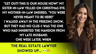 They Kicked Me Out on Christmas, But I Had the Last Laugh!